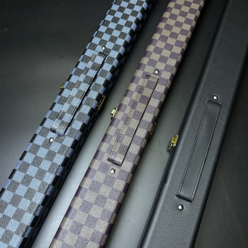 Portable Leather 3 4 Split Cue Case